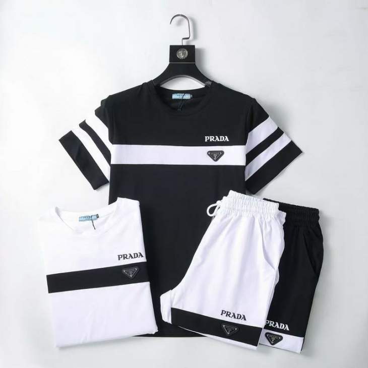 Picture of Prada Shirt Pant Suits _SKUPradaM-3XL8qx18324364